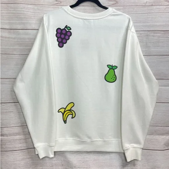 Hello Kitty White Crewneck Sweatshirt Women’s Size Small - Picture 4 of 7